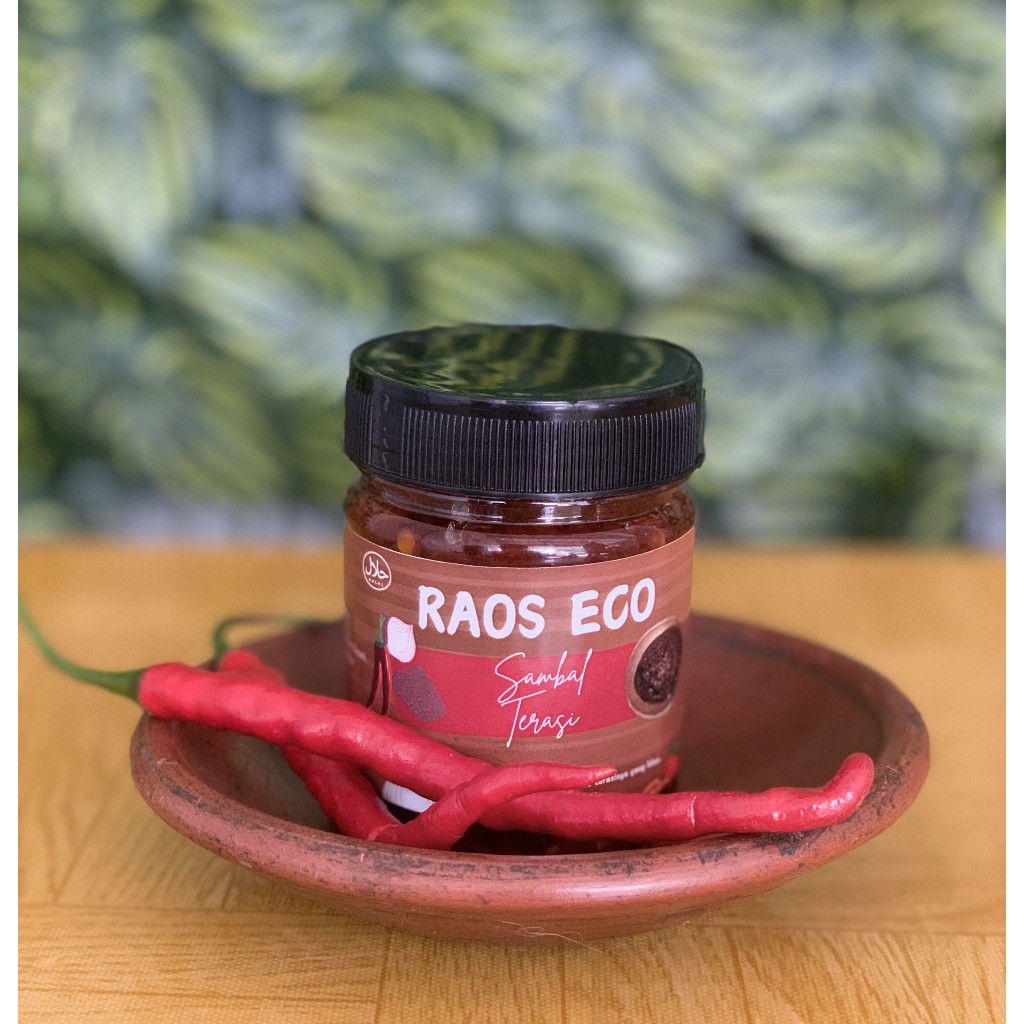 

Sambal Terasi Raos Eco Pedas Enak Tahan Lama