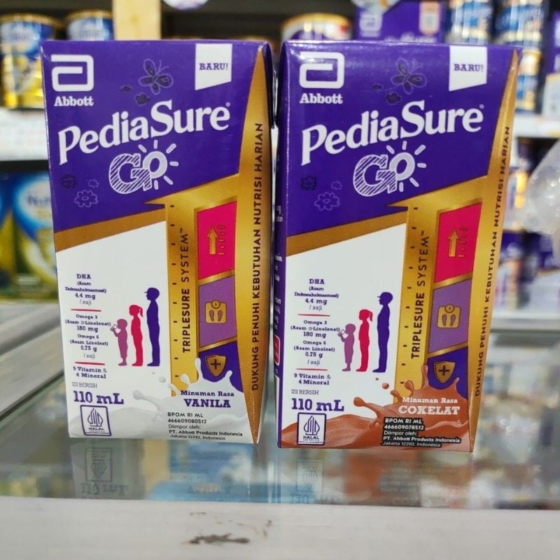

Pediasure Go UHT Vanila dan Coklat