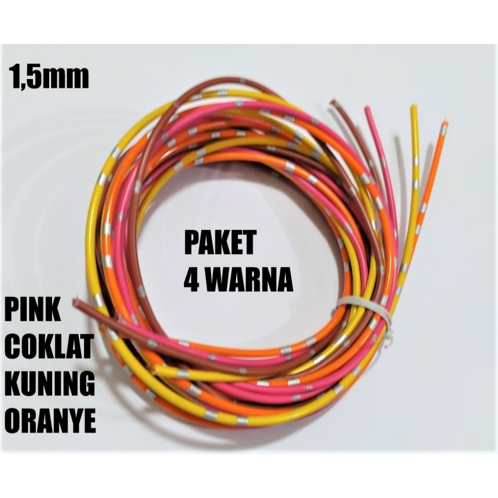 Automotive Cable Kabel Otomotif AVSS 1.5mm AVSS 1.5 mm kabel bodi mobil motor 1,5mm original isi tem