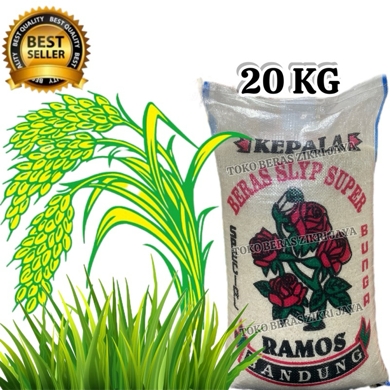 

Beras ramos bandung premium 5kg 10kg 20kg termurah