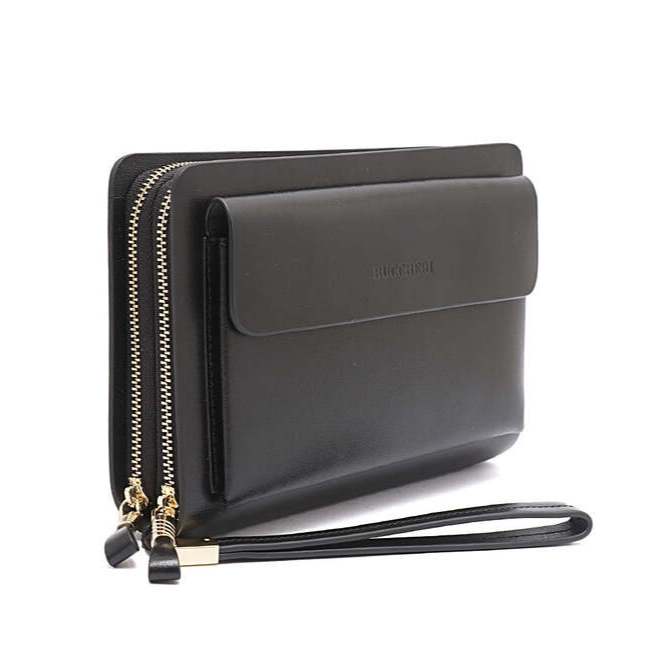 Buccheri CHAYTON Men Clutch Black - NW1003
