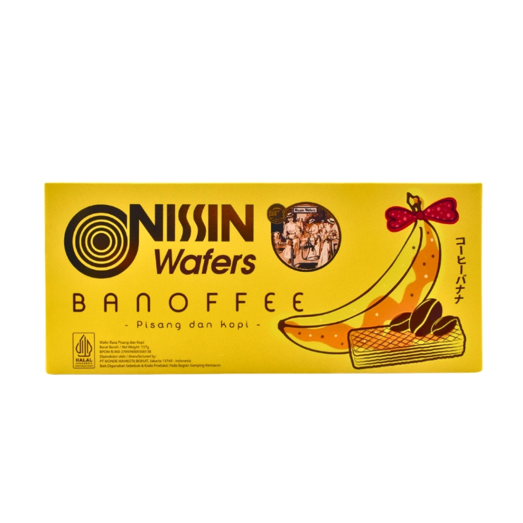 

Wafer NISSIN Banoffee 137 gr