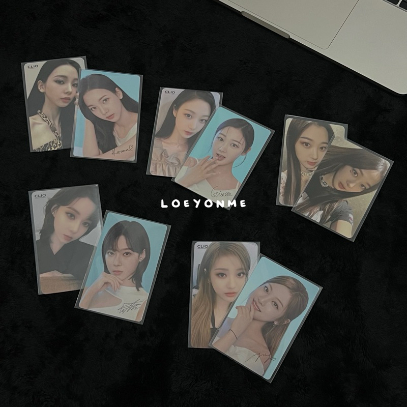 aespa Photocard Mediheal R1 & CLIO (Karina/Giselle/Winter/Ningning)