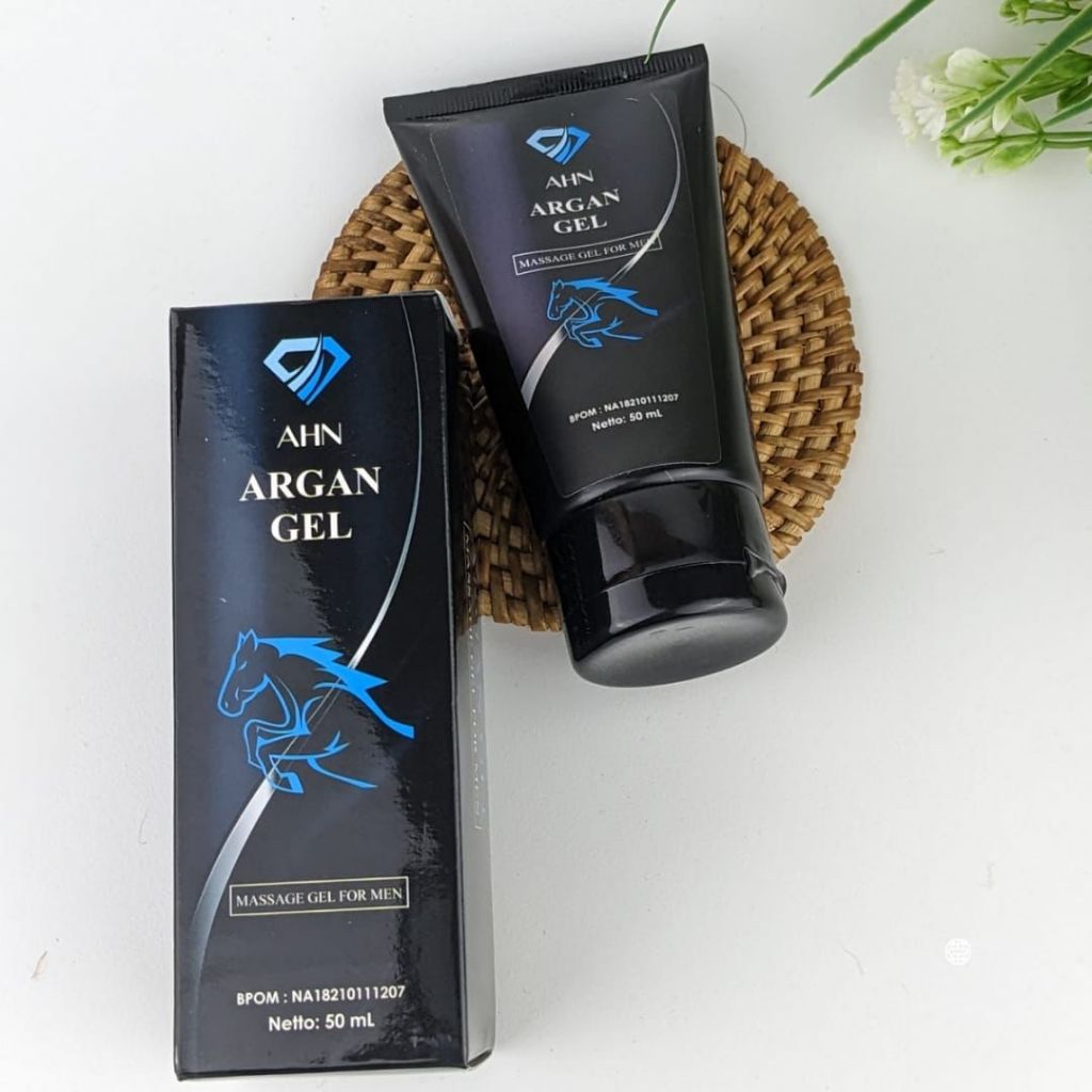 (PRIVASI)AHN ARGAN GEL 100% ORIGINAL PENAMBAH UK Jonny PRIA TERDAFTAR RESMI DI BPOM RI BISA BAYAR DI