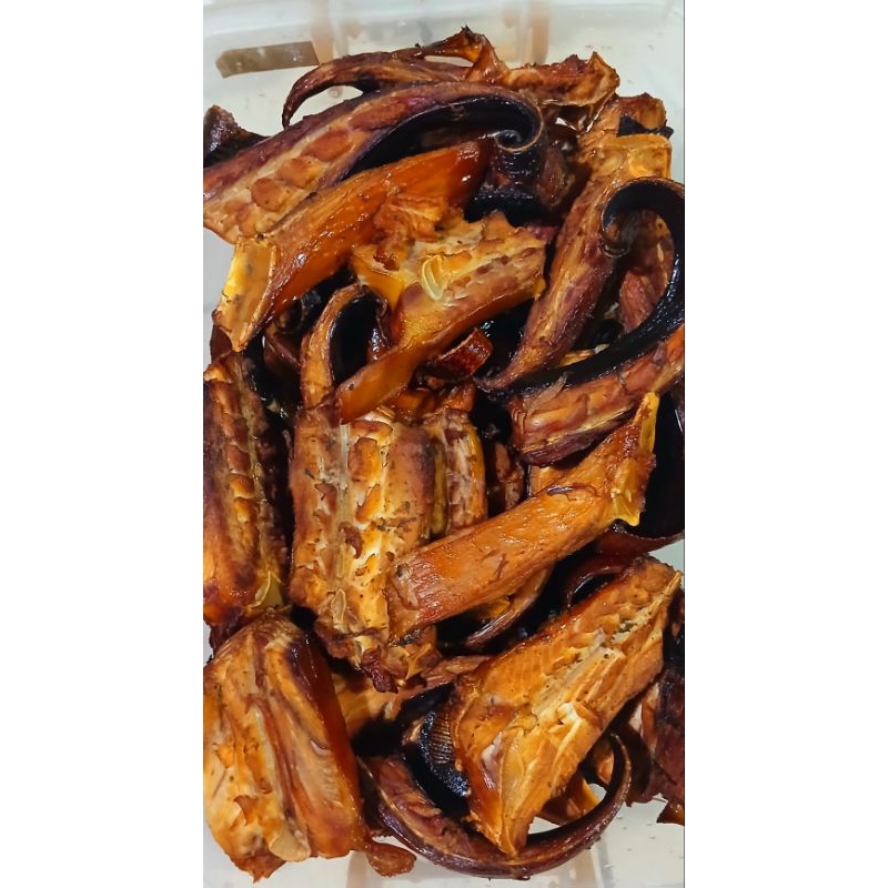 

Ikan pari asap pe Rp 57500/0,5kg