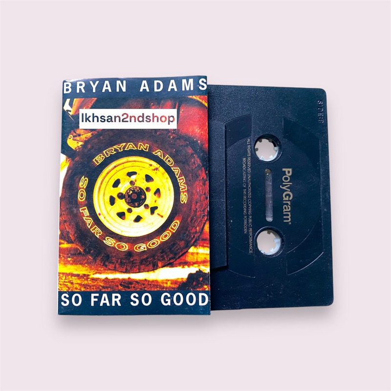 Kaset Pita Bryan Adams - So Far So Good