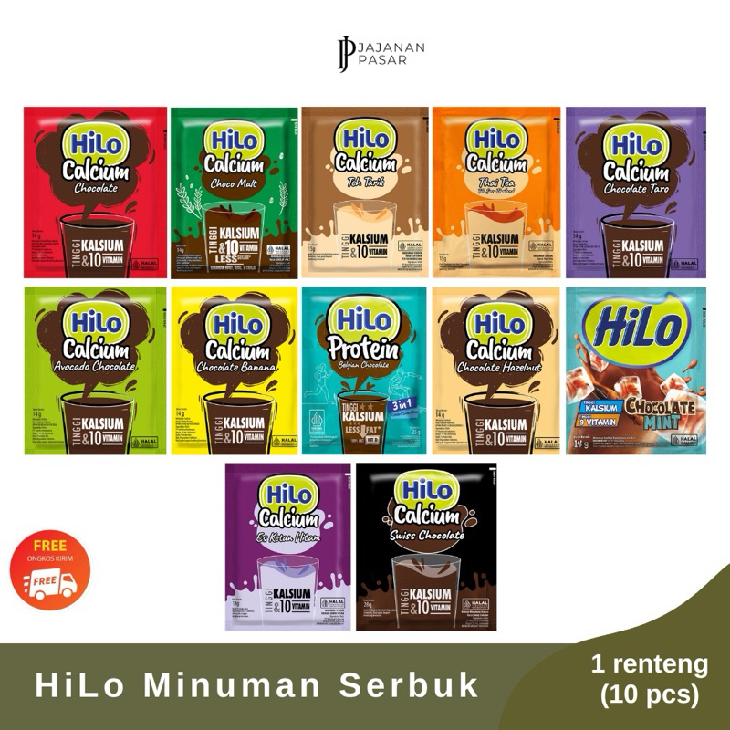 

HILO Calcium All Variant 1 Renceng - 10pcs