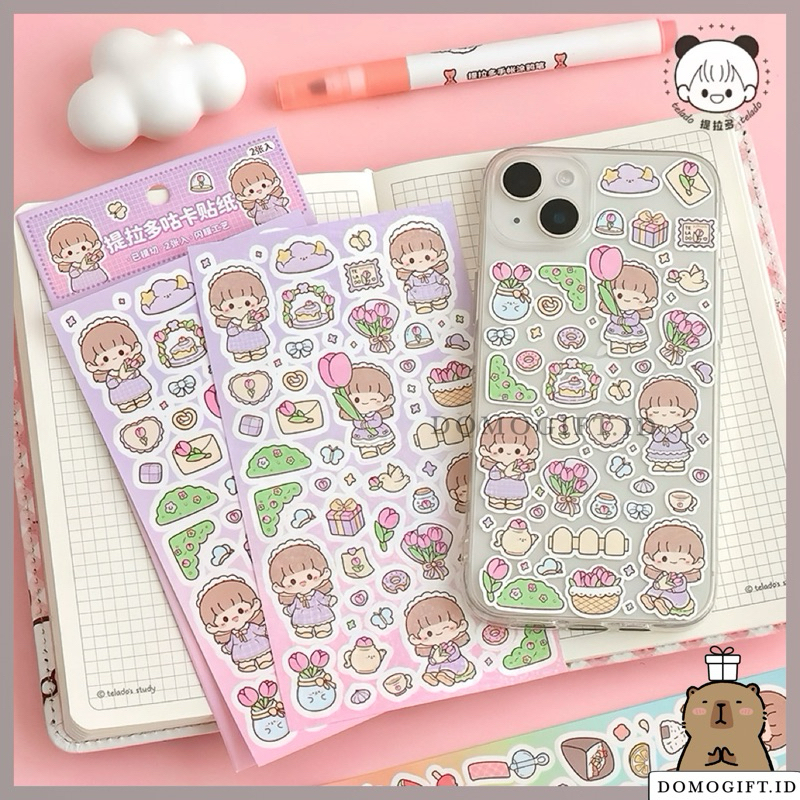 

Stiker Glitter Dekor DIY Gantungan Aklirik Soft & Cute Buat Dekor DIY Case HP Buat Decor Inner Toploader Photocard Kpop TLD135