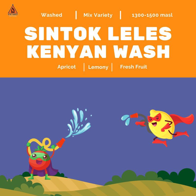 

BIJI KOPI ARABICA SINTOK LELES SPECIALTY KENYAN WASH 100 GRAM