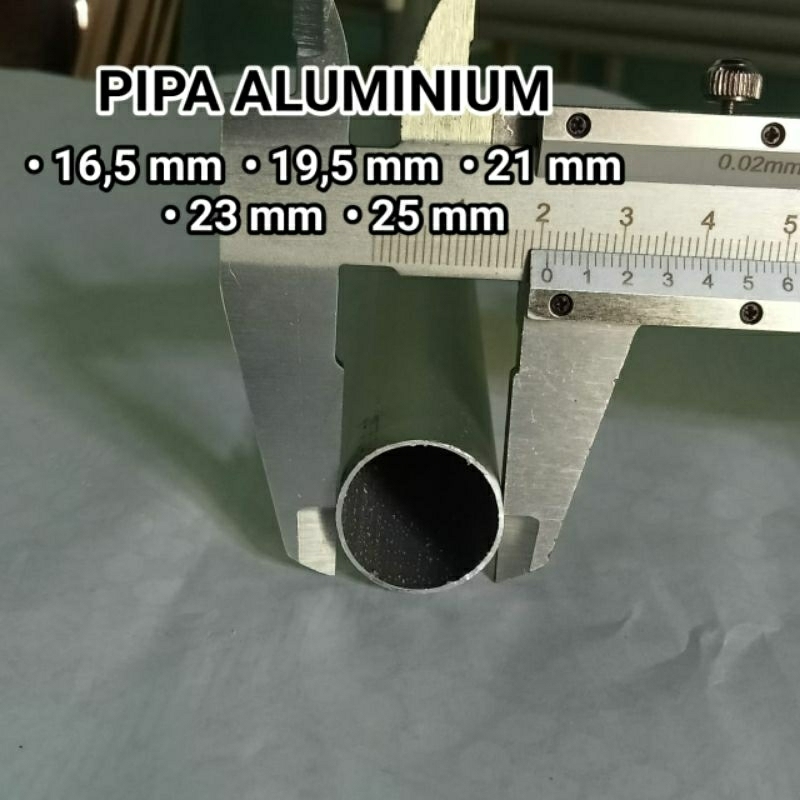 PIPA ALUMINIUM 16.5mm 19.5mm 20mm
