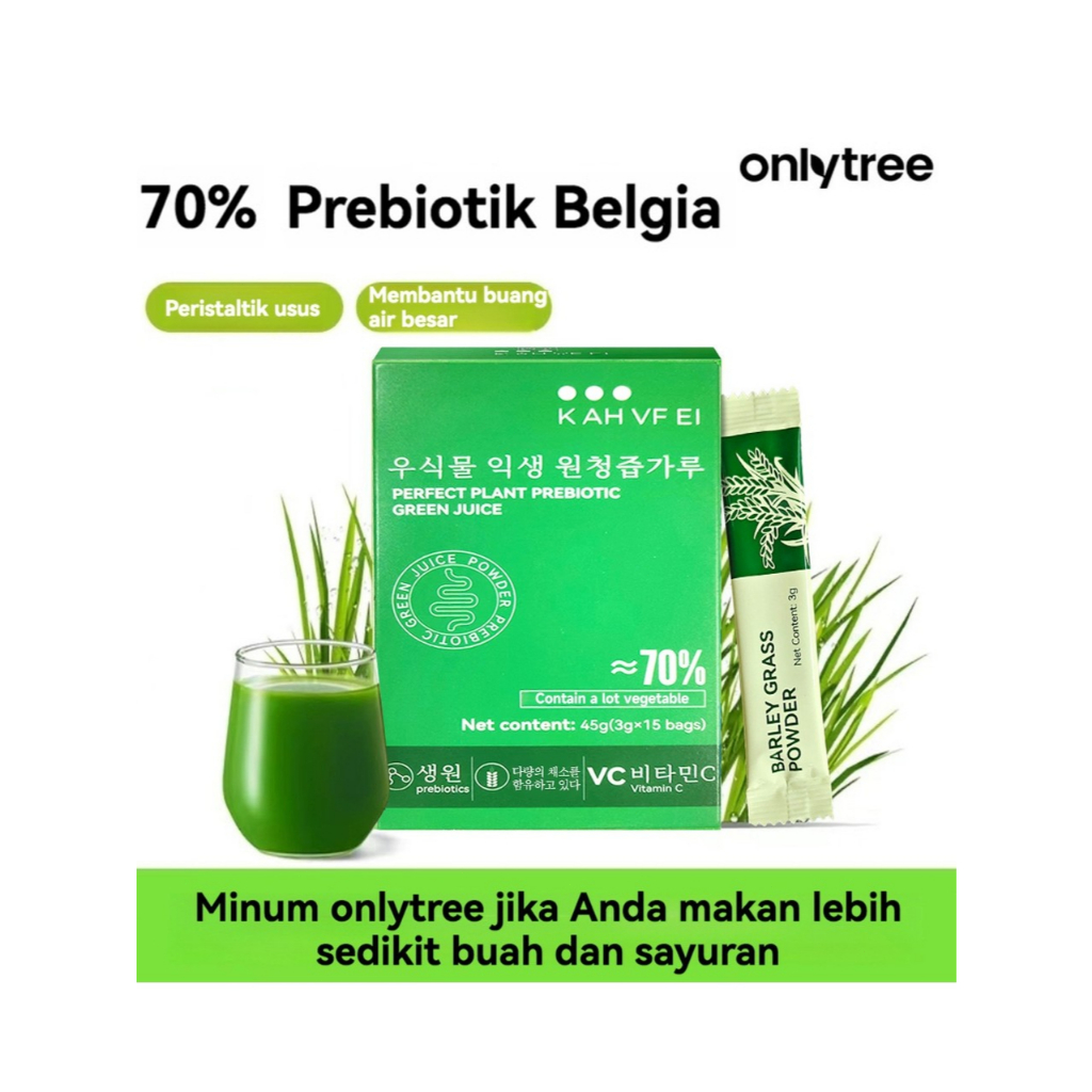 

【TikTok Sama】PERFECT PLANT PREBIOTIC GREEN JUICE GREEN PROBIOTIC JUICE 1 BOX 15 SACHET | JUS SALAD SAYURAN INSTAN