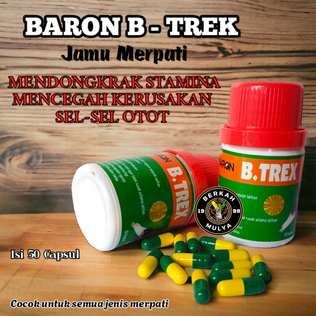 baron btrex B-trex b.trex baron suplemen merpati-doping merpati