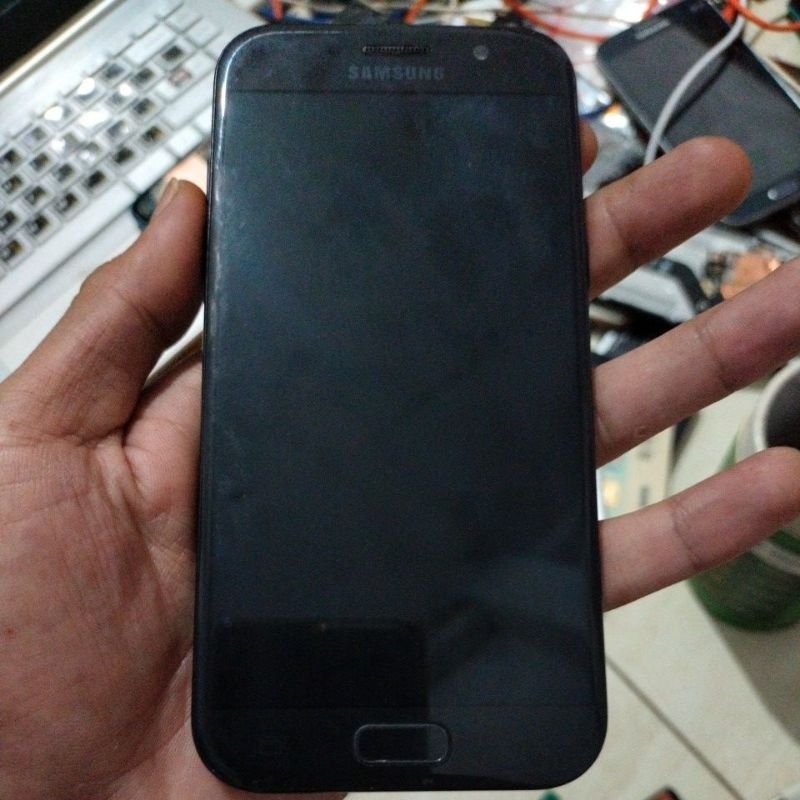 Lcd touchrean fhullset plus prame samsung a520f Original copotan...