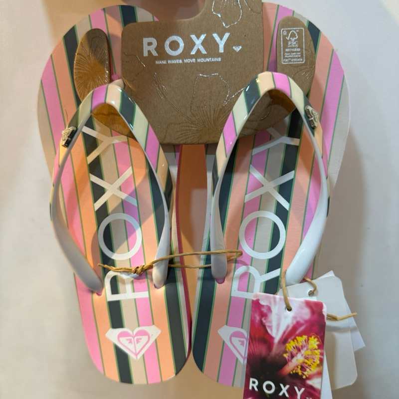 SANDAL JEPIT ANAK ANAK ROXY ORIGINAL PEBBLESS