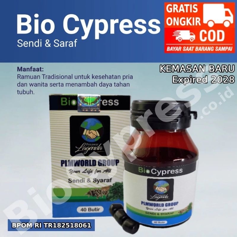 Biocypress Obat sendi dan saraf