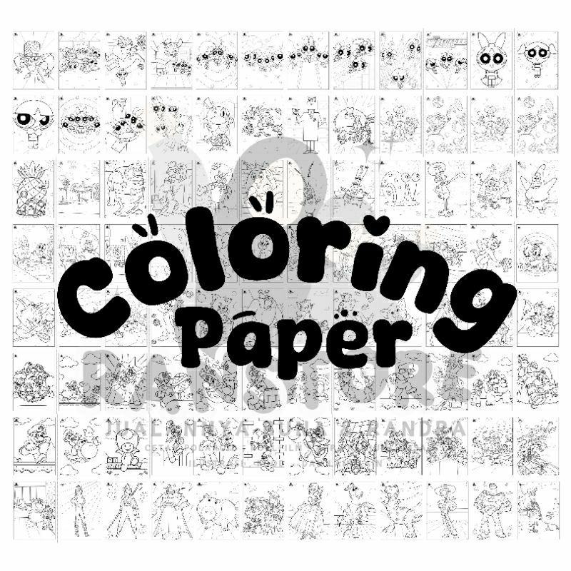 

COLORING PAPER | KERTAS MEWARNAI 100GSM/75GSM