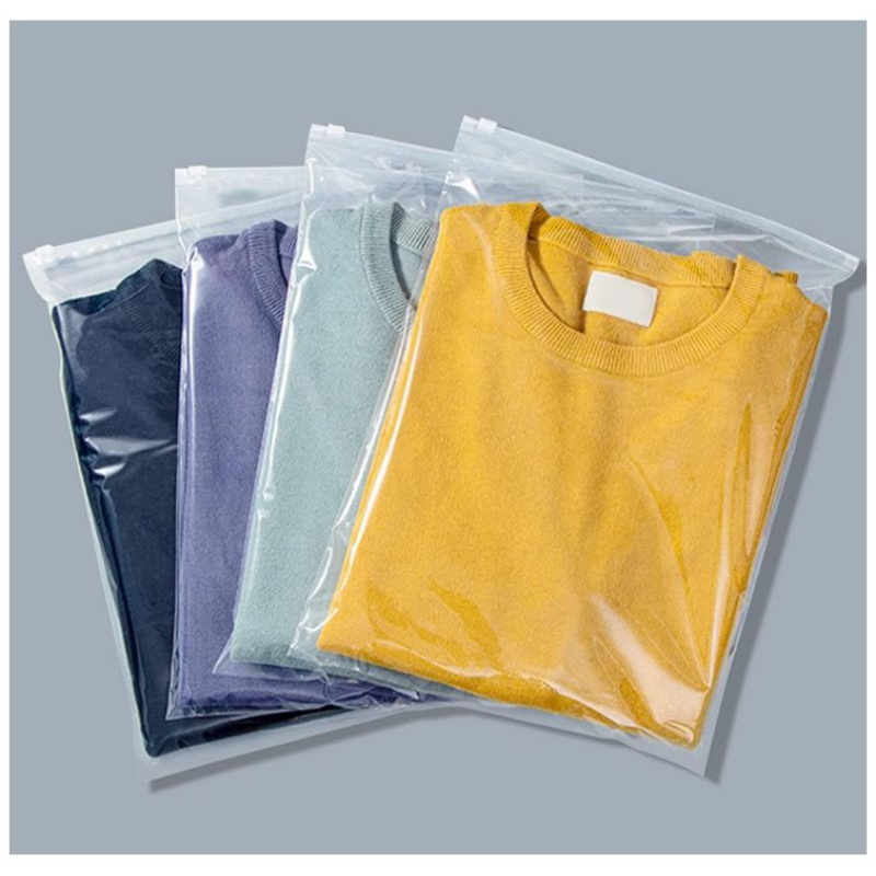 Tas Penyimpan Baju Plastik Zipper Frostad Ziplock Storage Bag Bening / Plastik Baju Travel / Ziplock