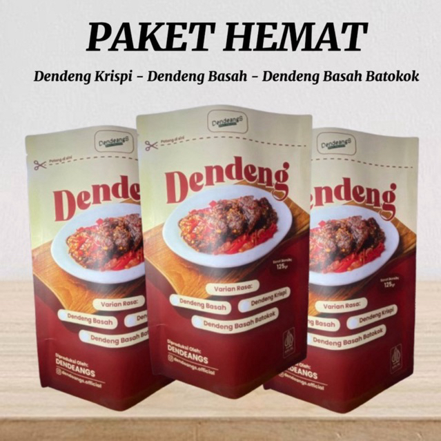 

Paket Hemat Dendeng Sapi Dapatkan 3 Varian Dari DendeangS - Hidangan Renyah dan Gurih - Food, Snack