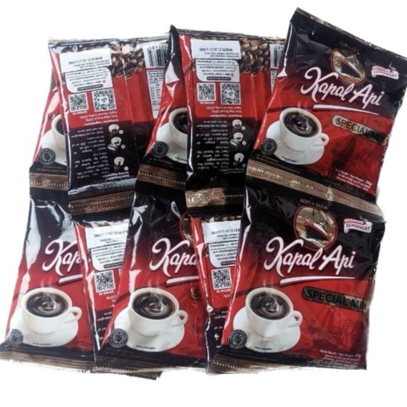 

Kapal Api Spesial Mix Kopi + Gula (1 renceng/10 sachet)