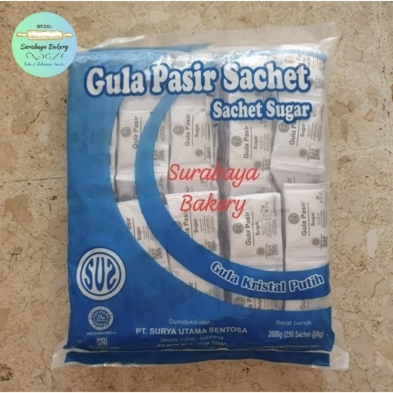 

Gula Sachet Hotel/Cafe SUS 250pcs