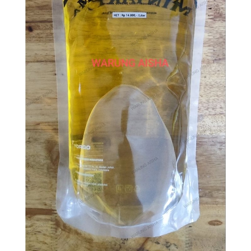 

Minyak Goreng Kemasan Pouch 1 L