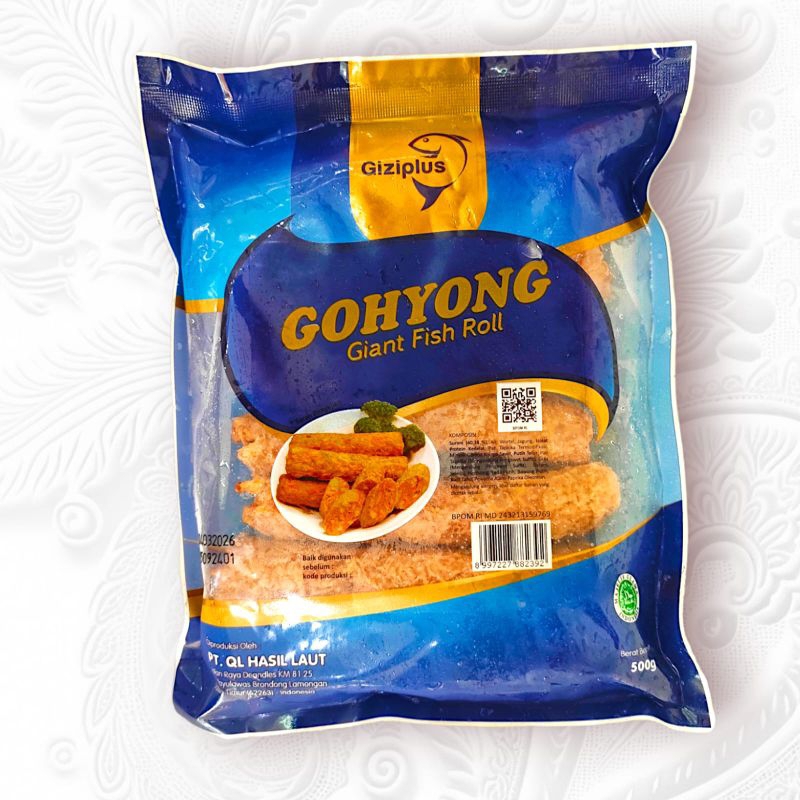 

Giziplus Gohyong Ikan 500g