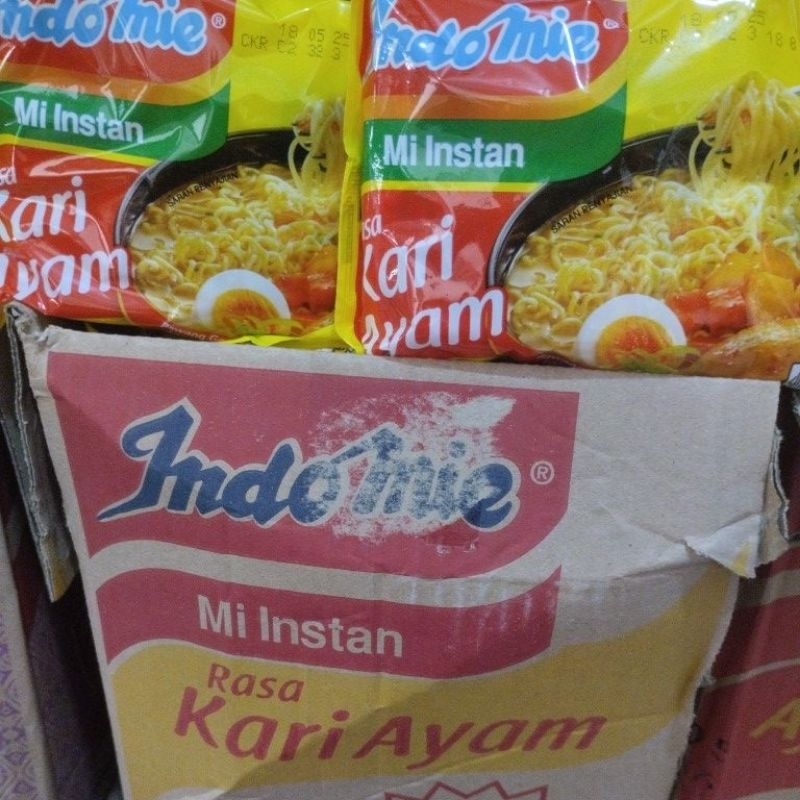 

indomie mi instan rasa kari ayam 72gr