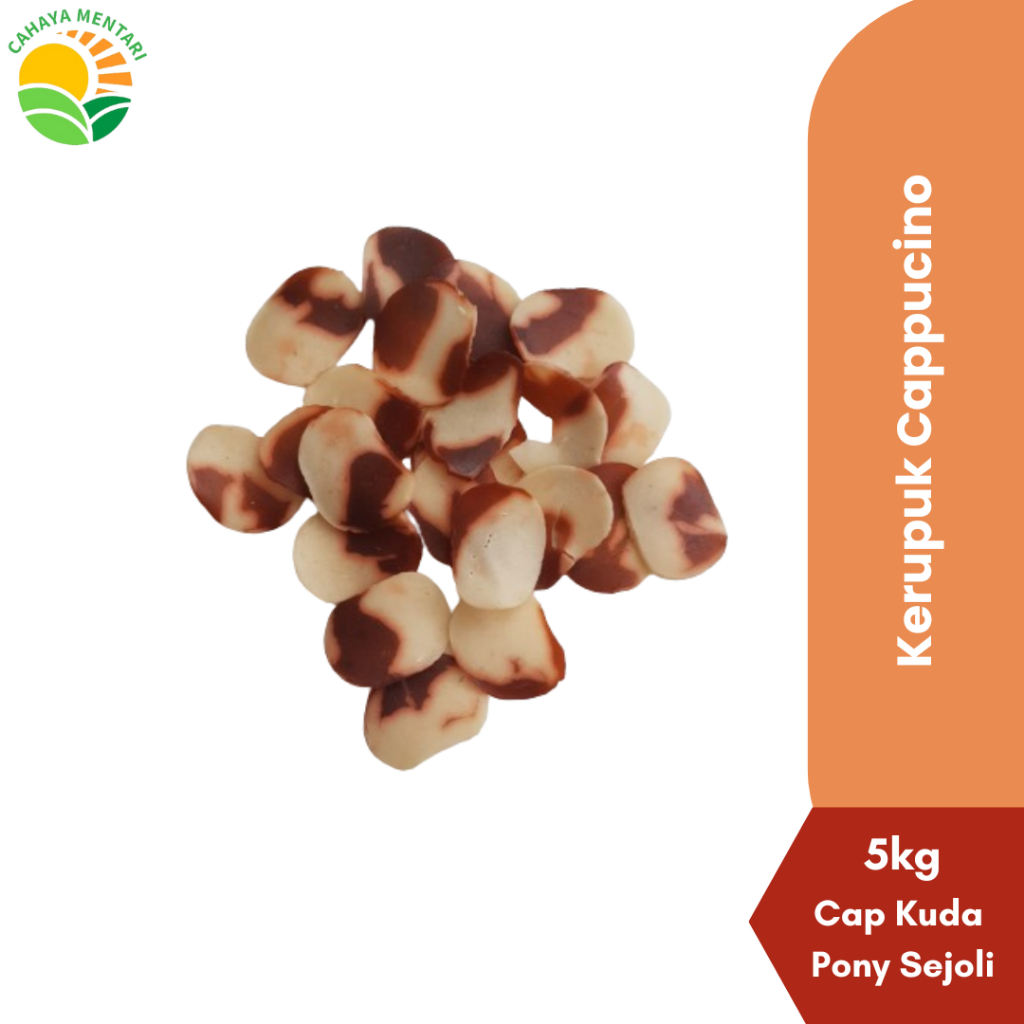 

KERUPUK MENTAH RASA CAPPUCINO / KOPI CAP KUDA PONY SEJOLI
