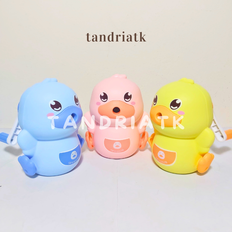 

[FREE BUBBLE+DUS] Serutan Rautan Meja Putar Duduk Fancy Bebek Duck 6628