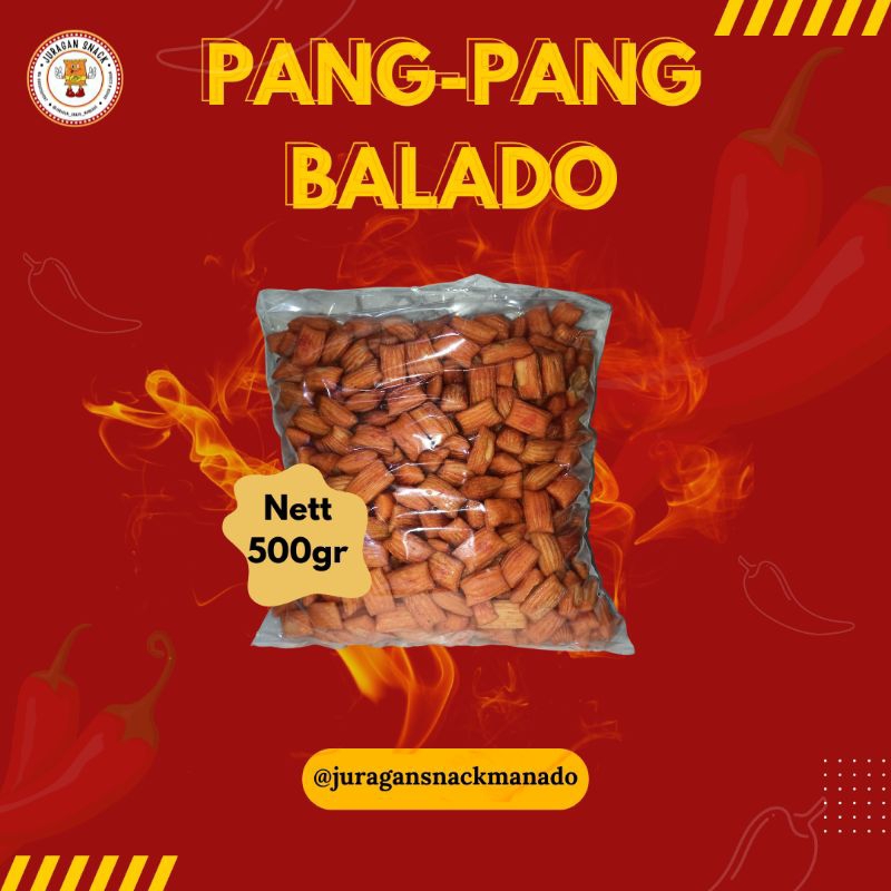 

PANG PANG BALADO KEMASAN 500GR / SNACK MURAH PREMIUM KEMASAN 500GR