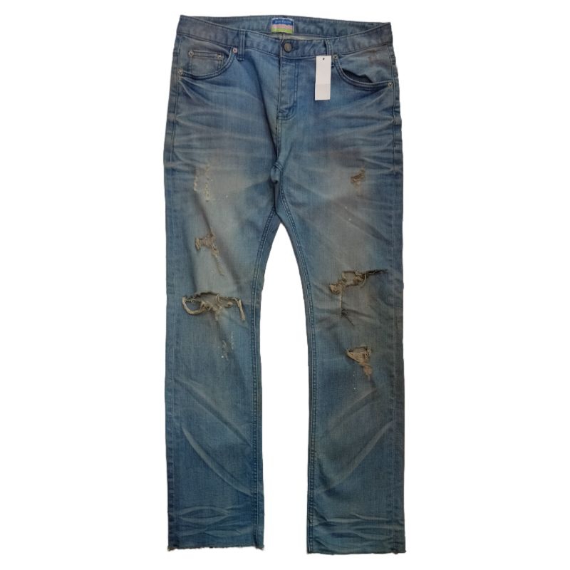Celana Jeans denim panjang Sobek-sobek RIPPED JEANS DENIM