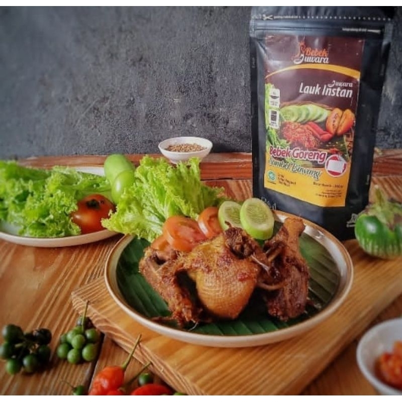 

bebek ungkep lauk instan