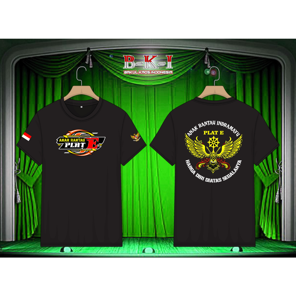 KAOS PLAT E ANAK RANTAU INDRAMAYU #SablonCottonCombedPremium