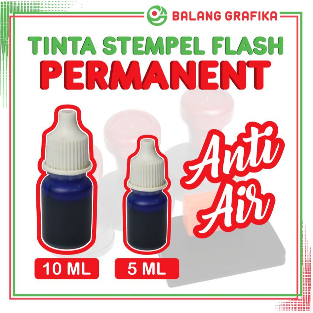 

Tinta Stempel Flash Permanent Balang Grafika Makassar