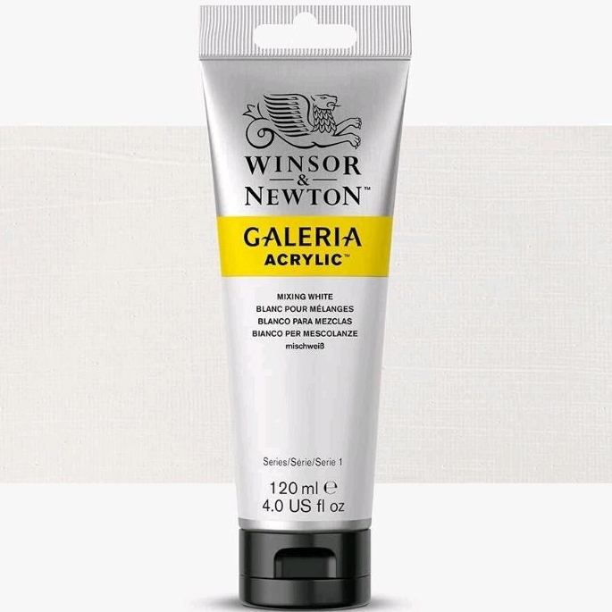 

GALERIA ACRYLIC 120 ML MIXING WHITE WINSOR & NEWTON