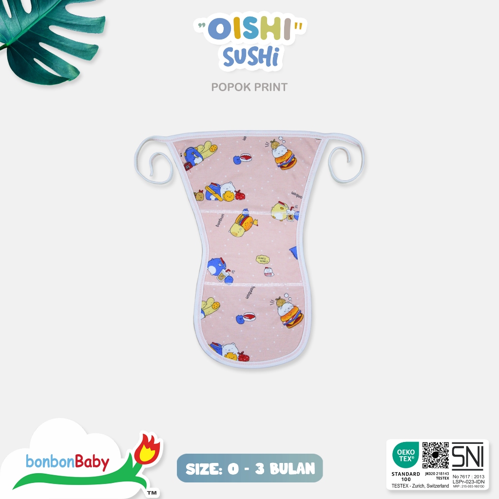 BONBONBABY - Popok Bayi Newborn Popok Kain Bayi Sushi 0-3 Bulan