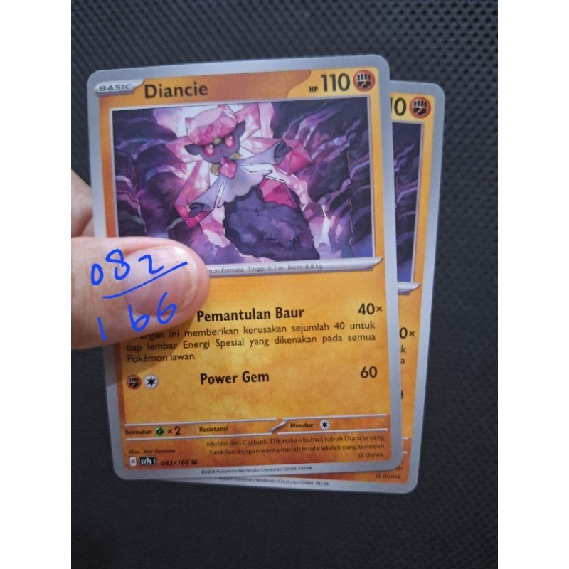 Kartu Pokemon Diancie TCG