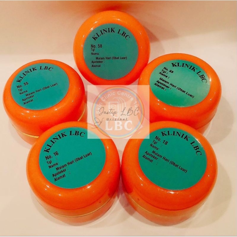 Krim malam LBC (whitening) series