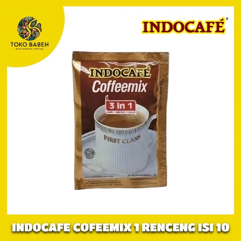 

INDOCAFE COFFEMIX 3 IN 1 1 RENCENG ISI 10SACHET