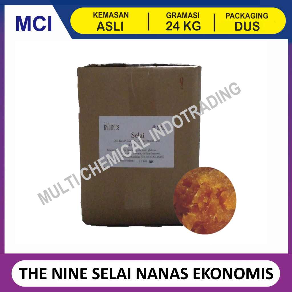 

THE NINE SELAI NANAS EKONOMIS - 1 DUS 24 KG / ISIAN NASTAR / SELAI NASTAR