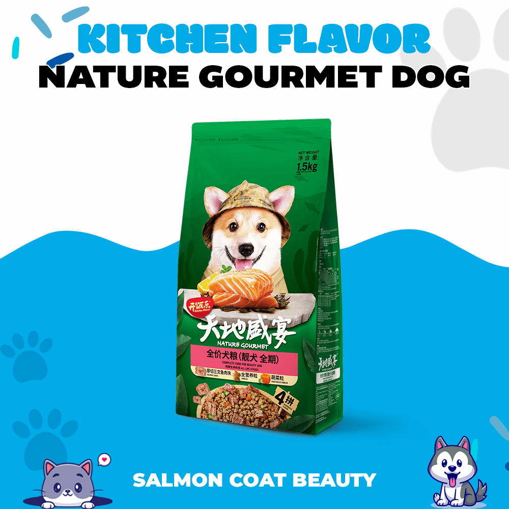 KITCHEN FLAVOR NATURE GOURMET DOG - SALMON BEAUTY