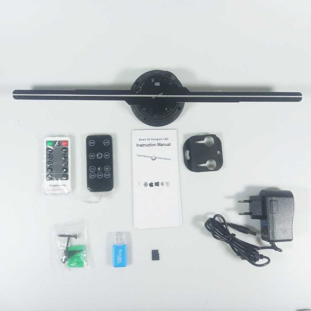 Proyektor Kipas 3D Hologram Display Fan Projector LED 42cm