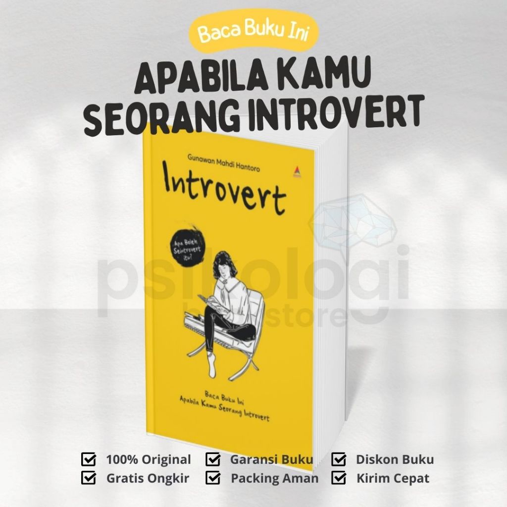 Buku Introvert : baca buku ini apabila kamu seorang introvert