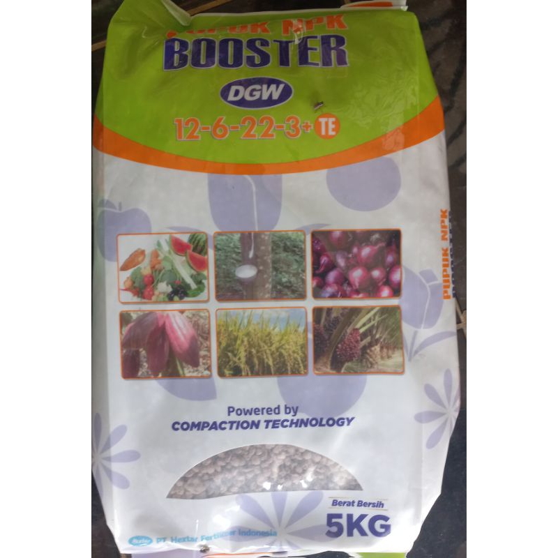Pupuk NPK BOOSTER 5 kg DGW