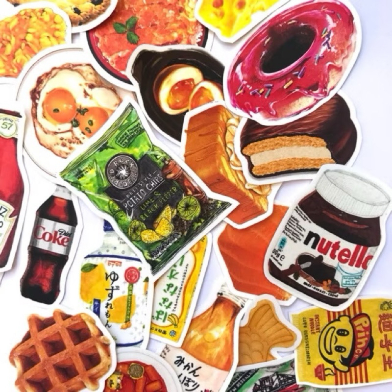 

Food 6 Sticker Pack A5 (23pcs)