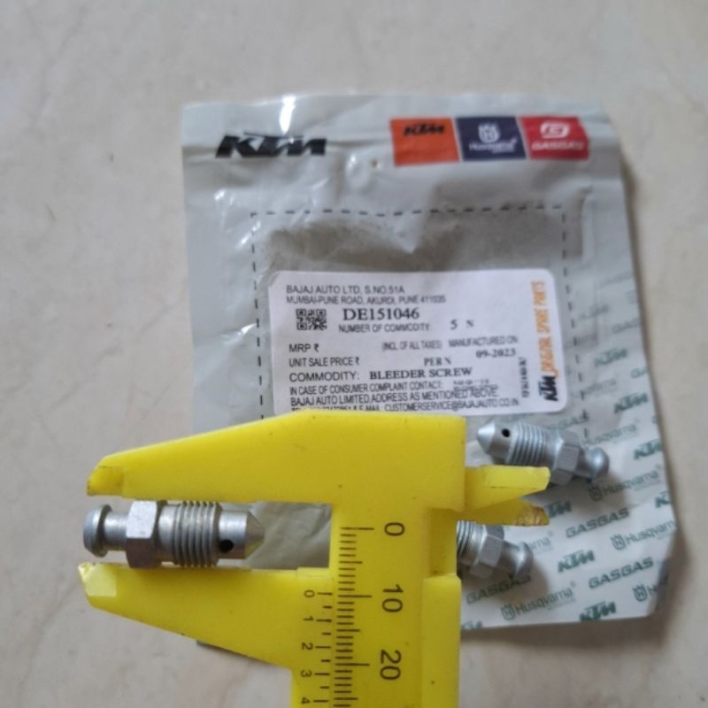 BAUT NEPEL KALIPER BELAKANG BYBRE BREMBO KTM DUKE RC ADVENTURE 200 250 390