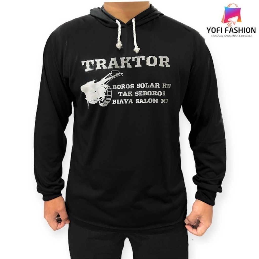 KAOS TRAKTOR SAWAH BAJU KATA KATA TRAKTOR MANIA BAJU KESAWAH LENGAN PANJANG