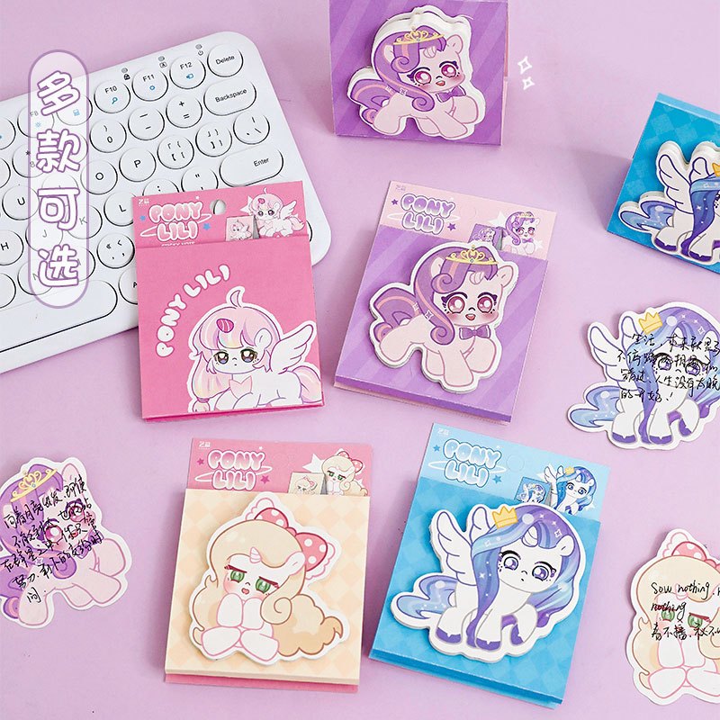 

Sticky Note Stand Up Little Pony Memo Tempel Kertas Sticky Notes Berdiri Little Pony MOMO053