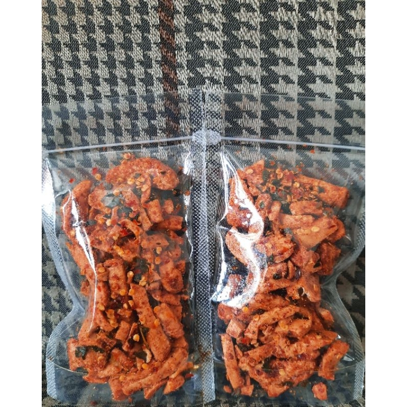 

Basreng pedas daun jeruk