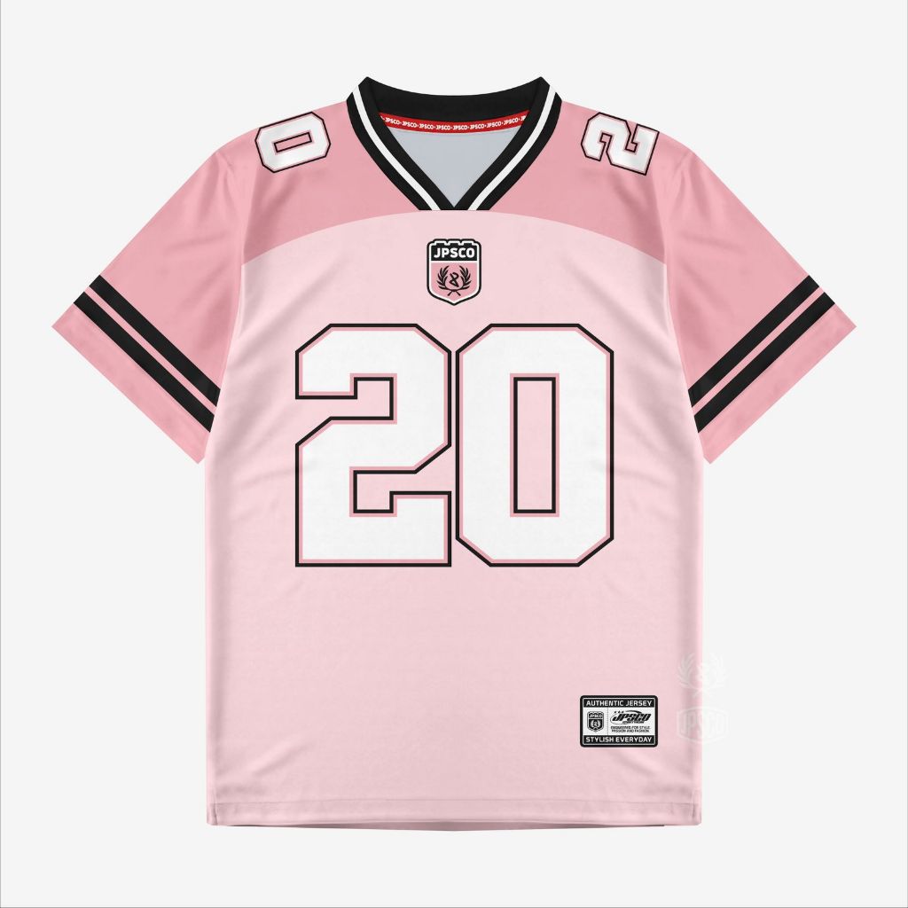 Jersey Pinky Bahan Dryfit Milano Atasan Terbaru Full Printing Jersey Olahraga